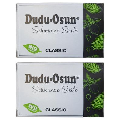 48,97EUR/1kg Schwarze Seife - Dudu Osun - 2x 150g