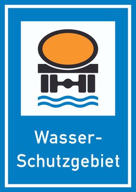 Wasserschutzgebiet Schild