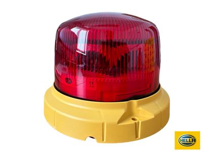 HELLA LED Blitz-Kennleuchte MiniRay Rundumkennleuchte Kennleuchte ROT 12V+24V