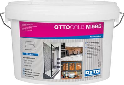 OTTO Ottocoll M 595 M595 HYBRID KLEBER Flächenklebstoff 5 KG EIMER