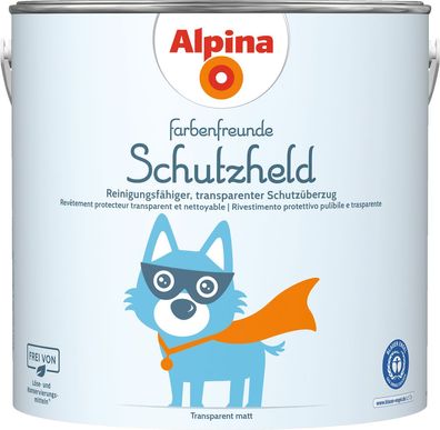 2,5l ALPINA Farbenfreunde Schutzheld Transparent