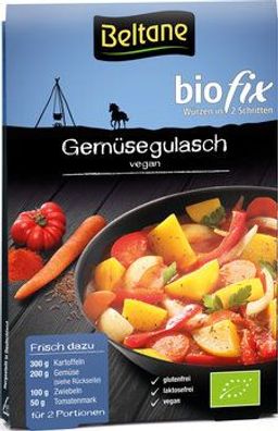 Beltane 6x Beltane Biofix Gemüsegulasch, vegan, glutenfrei, lactosefrei 18,6g