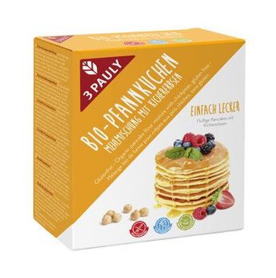 3PAULY Bio Backmischung Pfannkuchen mit Kichererbsen 250g