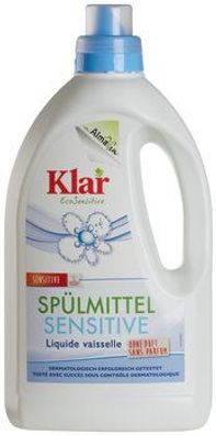 Klar 3x Spülmittel Sensitive 1,5l