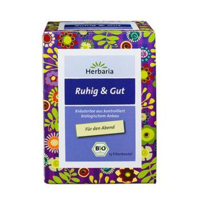 Herbaria Ruhig & Gut Tee bio 15 FB 24g