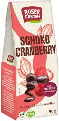 Rosengarten Schoko-Cranberry 90g