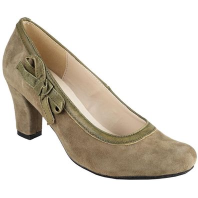 Hirschkogel Pumps Luzie khaki