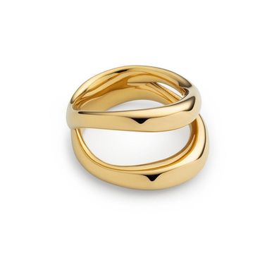 Paul Hewitt - Ring - Damen - gelbgold-plattiert - Waves gelbgold