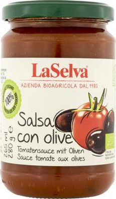 LaSelva 3x Tomatensauce mit Oliven 280g