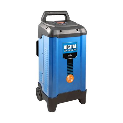 Güde Batterieladegerät Batterielader Autobatterie 12-24V mit Starthilfe 200-250A