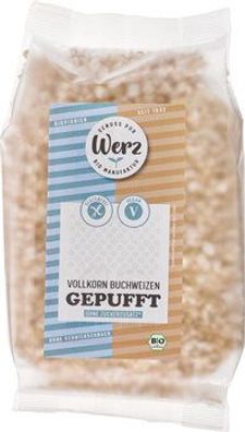 Naturkornmühle Werz Vollkorn Buchweizen gepufft, glutenfrei 80g