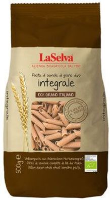 LaSelva Penne - Vollkornpasta aus italienischem Hartweizengrieß 500g