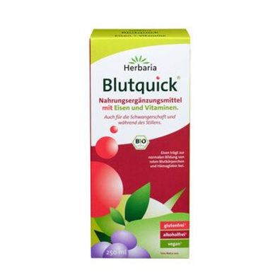 Herbaria 6x Herbaria Blutquick bio 250ml