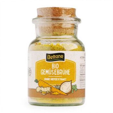 Beltane 3x Beltane Gemüsebrühe Korkenglas, vegan, glutenfrei, lactosefrei 110g