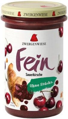 Zwergenwiese Fein Sauerkirsche 280g