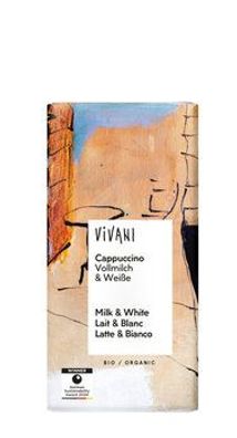 Vivani Cappuccino Vollmilch & Weiße 100g