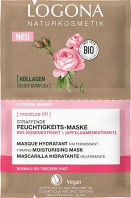 Logona 3x [moisture lift] Straffende Feuchtigkeits-maske 8ml