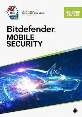 Bitdefender Mobile Security for Android + VPN / 1 Gerät / 1 Jahr / ESD