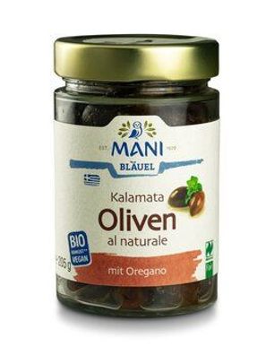 MANI® MANI Kalamata Oliven al naturale, bio, NL Fair 205g