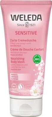 Weleda WELEDA Sensitive – Zarte Cremedusche Mandel 200ml