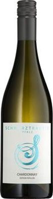 Weinmanufaktur Schwarztrauber Chardonnay trocken Edition Papillon 0,75l