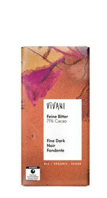 Vivani 6x Feine Bitter Schokolade 71% Cacao 100g