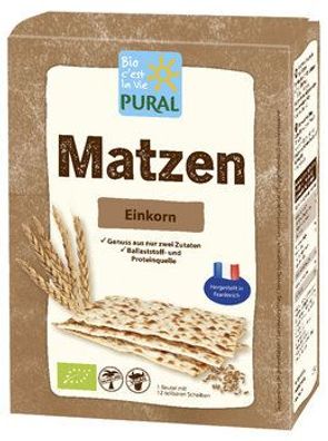 Pural Matzen Einkorn 200g