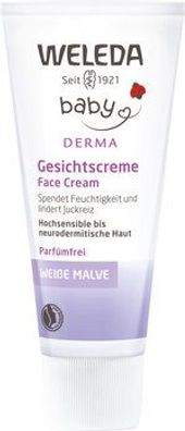 Weleda 3x WELEDA Weiße Malve Gesichtscreme 50ml