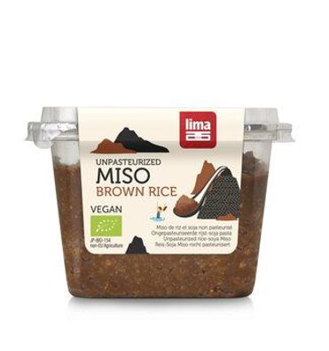 Lima 3x Brown Rice Miso nicht pasteurisiert 300g