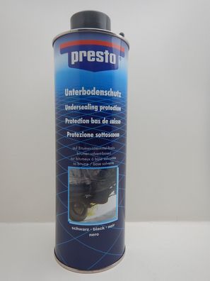 Presto Unterbodenschutz Unterboden Bitumen schwarz Rostschutz Rost Kfz 1000ml