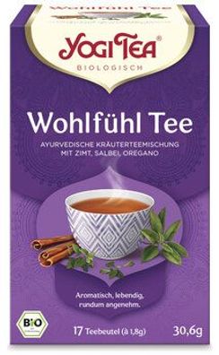 Yogi Tea®, Yogi Tea GmbH Yogi Tea® Wohlfühl Tee Bio 17x1,8g