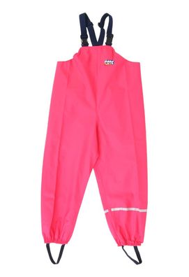 Rukka Kinder Regenhose LatzHose MatschHose Buddelhose wasserdicht Mädchen Pink