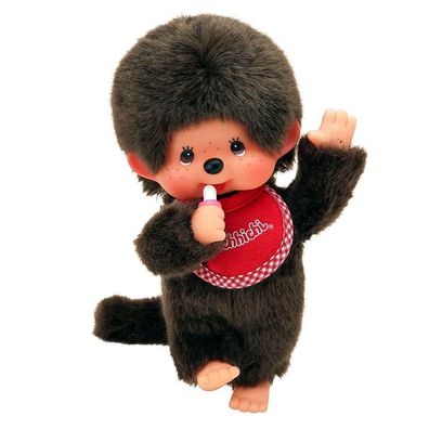 Stretch-Monchhichi Junge | 20 cm Monchhichi Puppe | bewegliche Gelenke