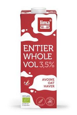 Lima 3x Whole 3,5% - Hafer + Soja Drink 1l