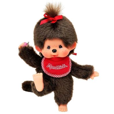 Stretch-Monchi Mädchen | 20 cm | Monchhichi Puppe | bewegliche Gelenke