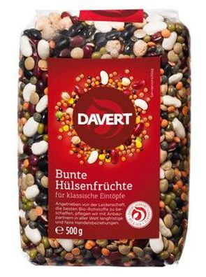 Davert 6x Bunte Hülsenfrüchte 500g 500g