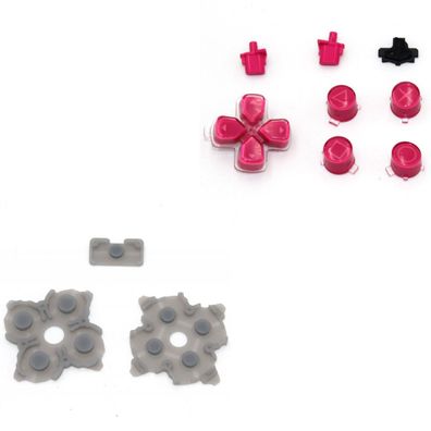 Originale Button Knöpfe Tasten 11-teiliges Set Cosmic Red Für Playstation5 PS5