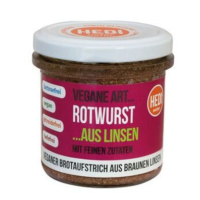 HEDI Vegane Art... Rotwurst mit feinen Zutaten 140g