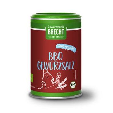 Gewürzmühle Brecht 3x BBQ Gewürzsalz 130g