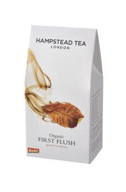 Hampstead Tea 6x Organic Demeter First Flush Tea Pouch 100g