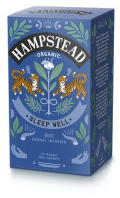 Hampstead Tea 3x Organic Sleepwell Infusion 25g