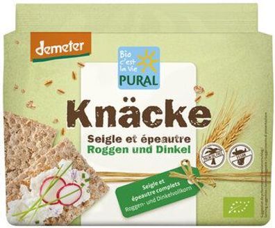 Pural 3x Knäcke Dinkel demeter 250g