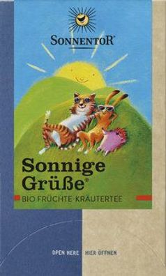 Sonnentor Sonnige Grüße® Tee, Doppelkammerbeutel 45g