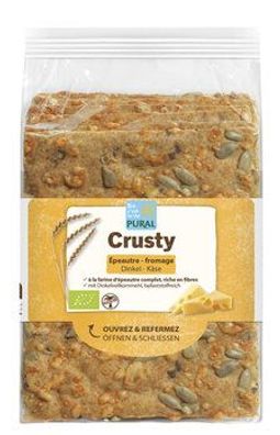 Pural Crusty Dinkel Käse 200g