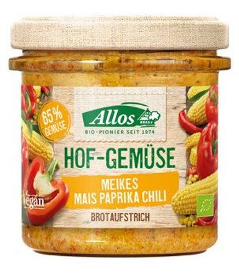 Allos Hof-Gemüse Meikes Mais Paprika Chili 135g