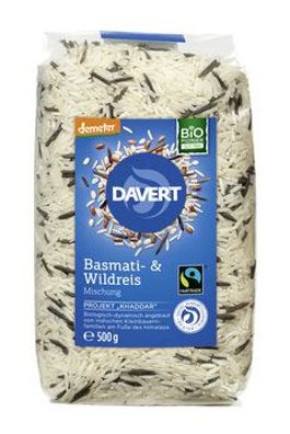 Davert 3x demeter Basmati- & Wildreis Fairtrade 500g 500g