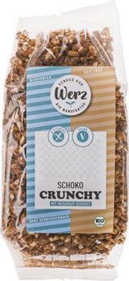 Naturkornmühle Werz 3x Schoko Crunchy Knuspermüsli, mit Reissirup gesüsst, gluten