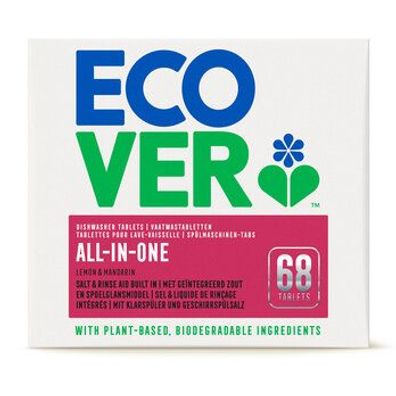 ECOVER 6x All-In-One Spülmaschinen-Tabs Zitrone 1,36kg