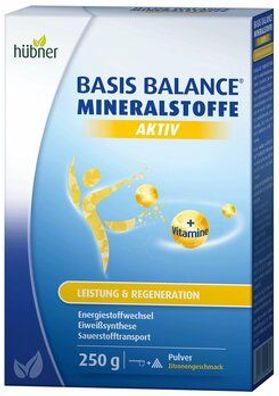 Hübner BASIS Balance® Mineralstoffe AKTIV 250 g 250g