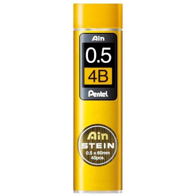 Pentel C275-4BO Druckbleistift-Feinmine AIN STEIN Härtegrad: 4B